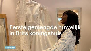 Eerste gemengde huwelijk in Brits koningshuis ‘Dit inspireert mensen  RTL NIEUWS [upl. by Gussy53]