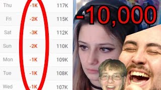 Katerino Loses 10K Subscribers After CallMeCarson Drama [upl. by Akiraa]