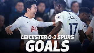 HEUNGMIN SON WONDER STRIKE  Leicester City 02 Spurs [upl. by Annez]