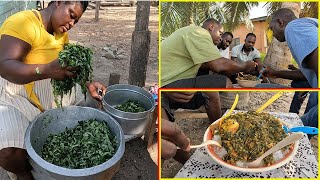 Cook With Me A Traditional Taro Leaves Stew Try This Crowdpleasing African Recipe [upl. by Madalyn]