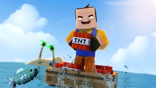 Minecraft HELLO NEIGHBOR ROLEPLAY  WE THOUGHT HE DIEDMinecraft Roleplay [upl. by Jade]