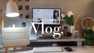 Unboxing Huawei Matebook D15💚💻 [upl. by Mharg462]