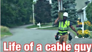 Life of a cable technician Ep 1 [upl. by Amethist]