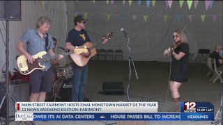 Main Street Fairmont hosts End of Summer Bash Hometown Market [upl. by Atig]