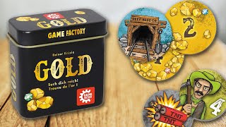 GOLD  Spielregeln TV Spielanleitung Deutsch  GAME FACTORY [upl. by Ardnoet509]