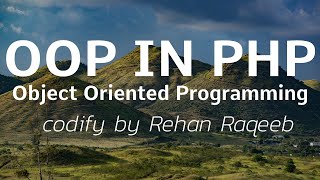 Object Oriented Programming OOP in PHP basic to advance practical  PHP for beginners 10 [upl. by Emmeline]