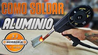 Como soldar ALUMINIO con SPOOL GUN  JJ HERRERIA Y MAS [upl. by Holds]