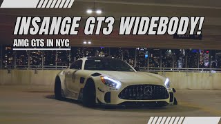 INSANE 1 OF 1 Carbonerre GT3 Widebody AMG GTS  New York City [upl. by Akyeluz739]