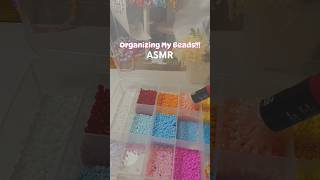 ASMR😭 diy foryou asmr asmrsounds blowup watch beads organization organizing haul shorts [upl. by Dnaltiac147]