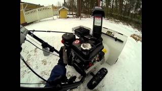 Suomi lumilinko Snow Blower Part 2 [upl. by At]