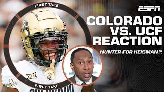 Stephen A proposes Travis Hunter should be the leading candidate for the Heisman 👀🏆  First Take [upl. by Epp]