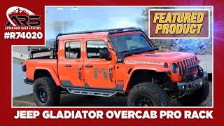 Jeep JT Gladiator OverCab Cargo Rack System by ARS [upl. by Haydon]