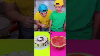 How we make the most delicious ice cream challenge shorts by Ethan Funny Family [upl. by Dloreh686]