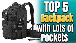 Best Backpacks With Lots of Pockets And Compartments [upl. by Strickler]