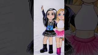 Desenho Maite Perroni Anahi Dulce Maria RBD SoyRebelde Tour RBD fanart shorts rbdsoyredeldetour [upl. by Yeleek]