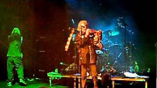 Nazareth Dan McCafferty playing Bagpipe in Berns Salonger in Stockholm Sweden 2710 2011 [upl. by Michail]