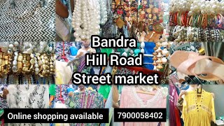 HILL Road Bandrashopping shopwithme fashion shoppingvlog shoppingvideo viralvideo haul [upl. by Ioves602]