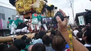 2011 新居浜太鼓祭り（宇高VS浮島） [upl. by Liarret]