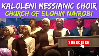 Watch Messianic gospel songs of praise and worship by Kaloleni Messianic Choir  Church of Elohim [upl. by Rohn]