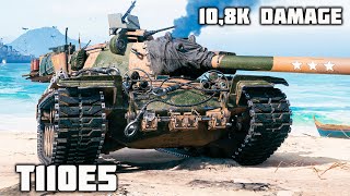 T110E5 WoT – 3Kills 108K Damage [upl. by Hughett]