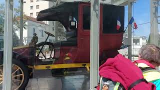 6 Septembre 1914 Esplanade de la Mairie de Gagny lieu du départ des taxis pour la Marne [upl. by Anurb]