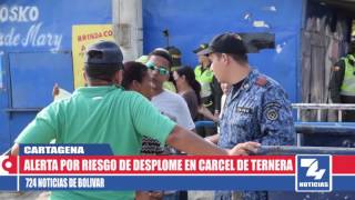 RIESGO DE DESPLOME EN CÁRCEL DE CARTAGENA [upl. by Sidoon]