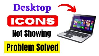 desktop icons not showing windows 10  windows desktop icons not showing [upl. by Sutphin]