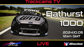 TrackCams TV  2024 iRacing Bathurst 1000  12am GMT [upl. by Pacheco]