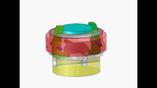 Nut Driven Rotating Pressure Plate Clamping Mechanism [upl. by Leonanie]