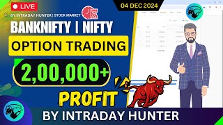 Live Intraday  Good Profit  Bank Nifty ने Deliver किया Jackpot [upl. by Annasoh]