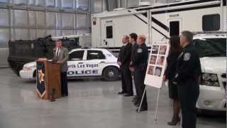 LVMPD and the Southern Nevada Drug Task Force receive national award [upl. by Cathee804]