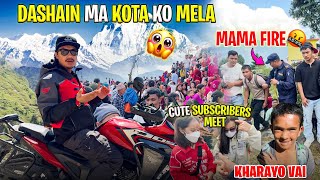 Dashain aagi yesto vayo  KOT mela  MRB Vlog [upl. by Anjela]