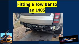 Fitting a Tow Bar to a Range Rover L405 [upl. by Atinwahs728]