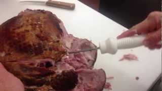 How to Debone a Ham part 2 [upl. by Macy]