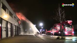 Zeer grote brand in bedrijfsverzamelgebouw Lorentzstraat Bleiswijk [upl. by Erasmo]