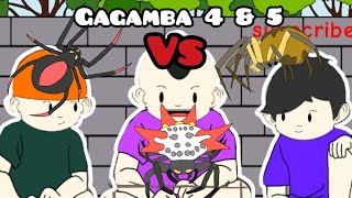 gagamba 1 amp 2 goldy vs crabby amp blacky  Pinoy animation [upl. by Nanreh]