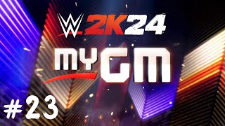 WWE2K24 GM Mode Ep23 More Hall of Fame Trophys dished out [upl. by Kcir]