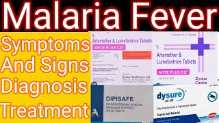 Malaria fever in hindi Symptoms of Malaria Treatment of Malaria Diagnosis of Malaria Signs [upl. by Alejna]