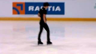 MVI 4538 2012 Finlandia Trophy Men LP practice 15 Yuzuru HANYU [upl. by Harold663]