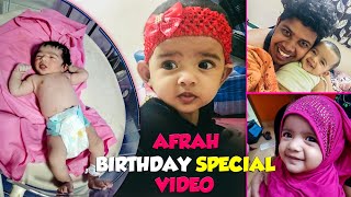 Afrah Turning 4  Special 🤩 [upl. by Enohs953]