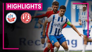 Hansa Rostock  RotWeiss Essen  Highlights 3 Liga  MAGENTA SPORT [upl. by Saree]