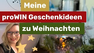 Meine proWIN Geschenkideen amp Geschenketipps für Weihnachten Adventskalender und Wichtelgeschenke [upl. by Trinl]