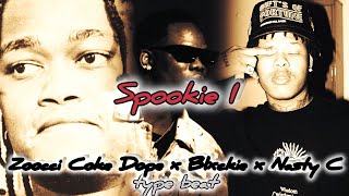 Free Zoocci Coke Dope x Blxckie x Nasty C type beat  dark trap beat quotSpookie Iquot [upl. by Enybor]