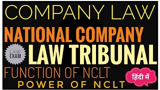 NCLT Company Law  Functions of NCLT  Power amp Functions Of NCLT  What do you mean by NCLAT  NCLT [upl. by Enilrac920]