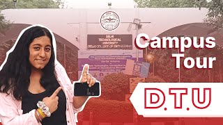 DTU Campus Tour dtu campustour jeemains jee2024 iitmotivation college jeemotivation cse [upl. by Sikorski]