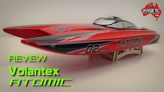 Review Volantex V7924 Atomic Boat [upl. by Notsew]