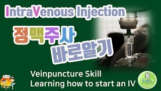 intravenous injection 정맥주사 이론편 [upl. by Nnorahs]