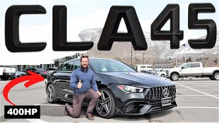 2023 Mercedes AMG CLA 45 How Is A 4 Cylinder So Powerful [upl. by Letsyrhc212]