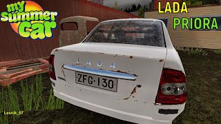 FOUND AN ABANDONED LADA PRIORA I My Summer Car [upl. by Orodoet538]