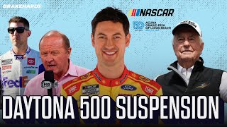 NASCAR Playoff Changes  Logano Says Drivers Threatened With Daytona 500 Suspension  Long Beach [upl. by Graig]